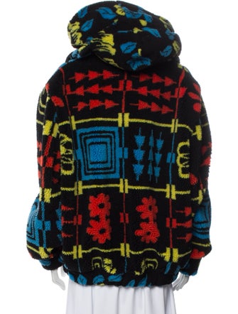 Chopova Lowena Printed Mock Neck Sweatshirt