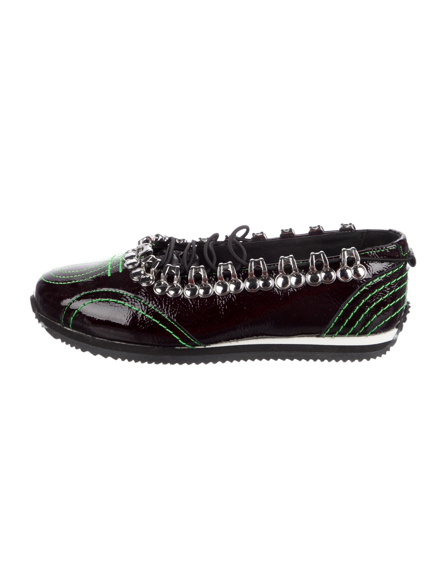 Chopova Lowena Patent Leather Sneakers