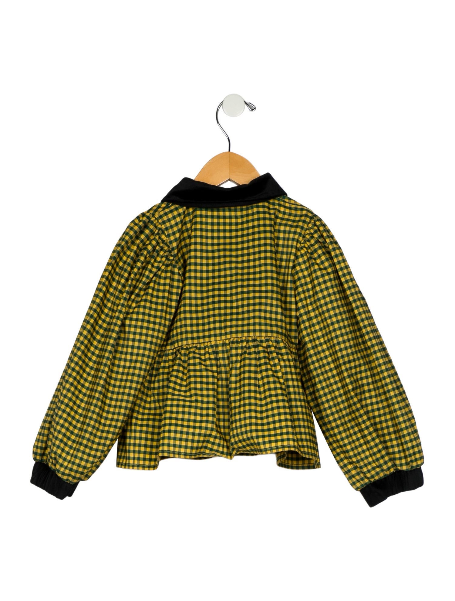 Chopova Lowena Toddler Girls' Plaid Long Sleeve Top
