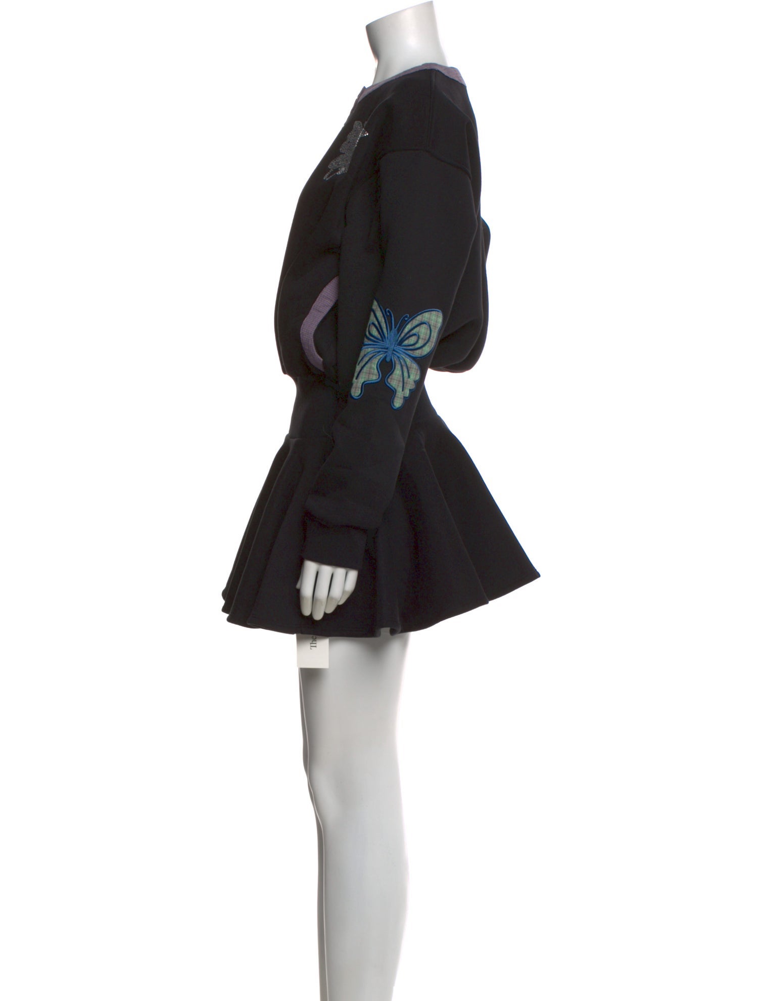 Chopova Lowena Crew Neck Mini Dress