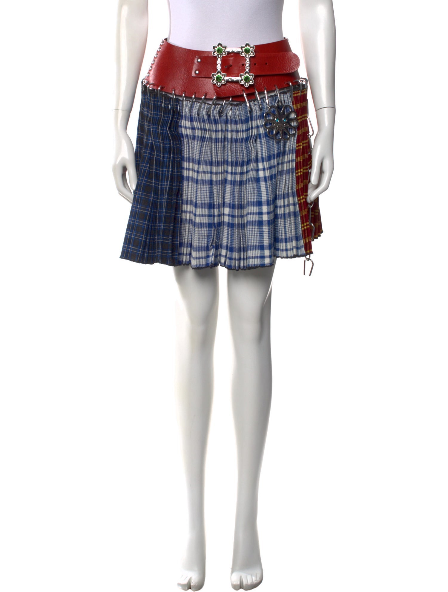 Chopova Lowena Wool Mini Skirt