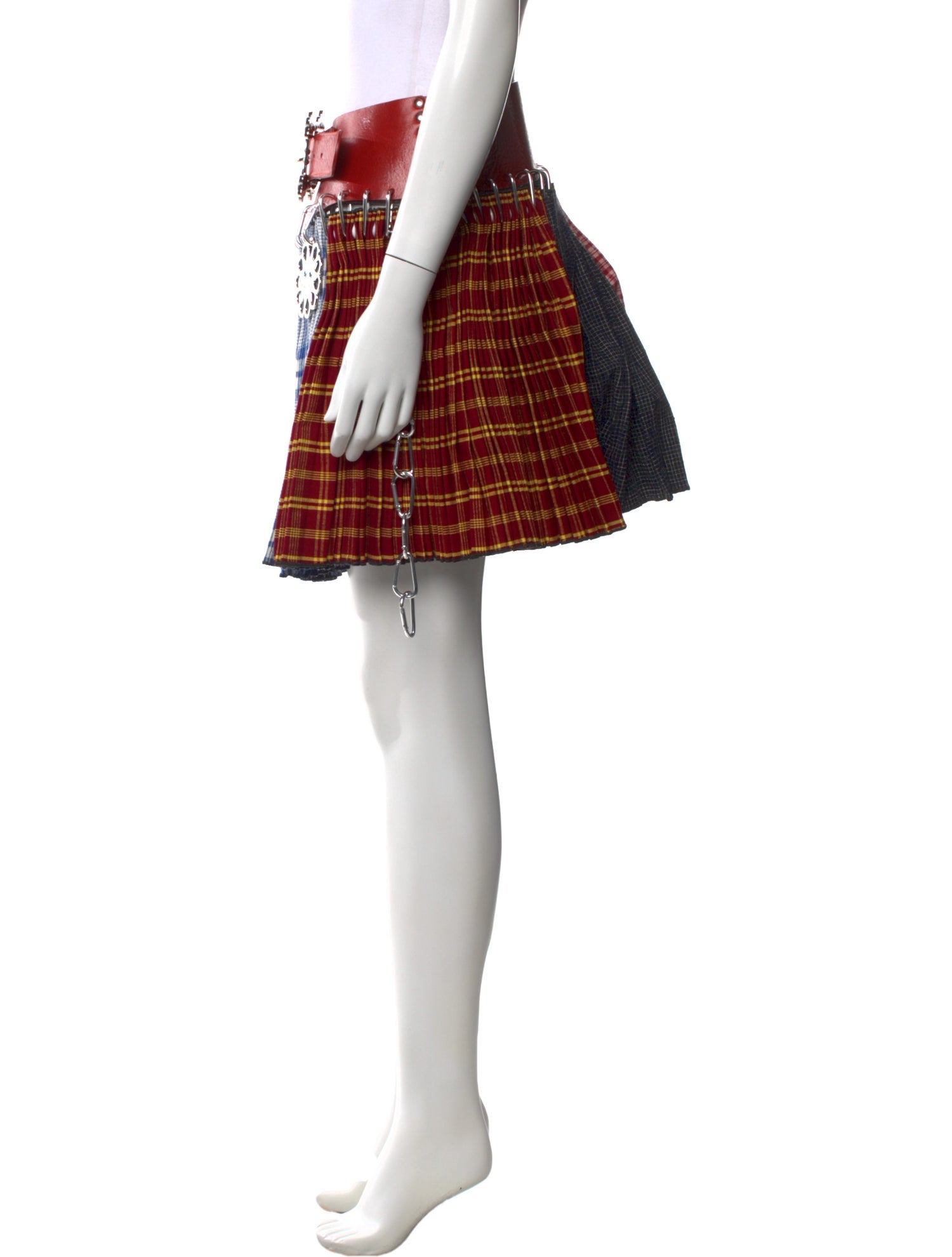 Chopova Lowena Wool Mini Skirt