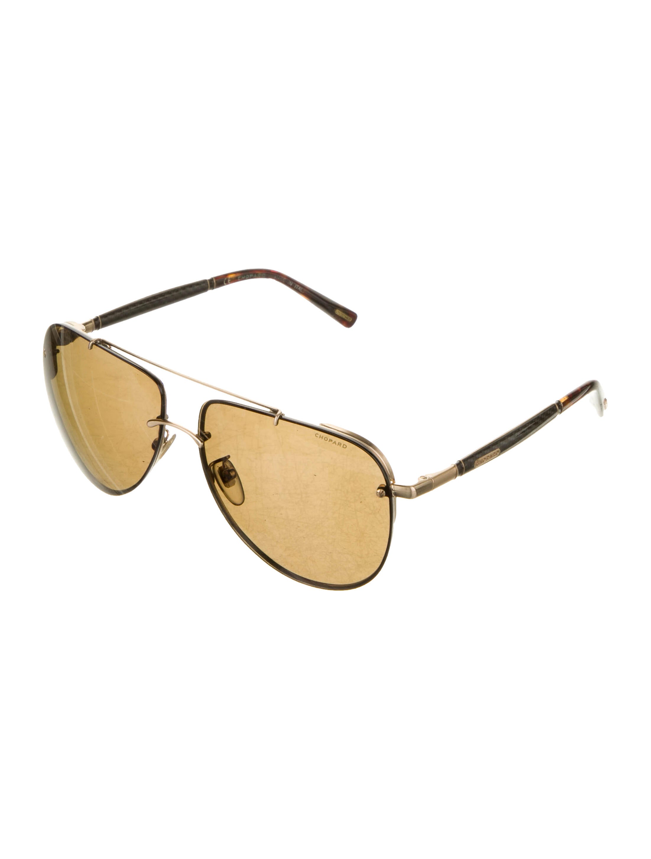 Chopard Aviator Tinted Sunglasses