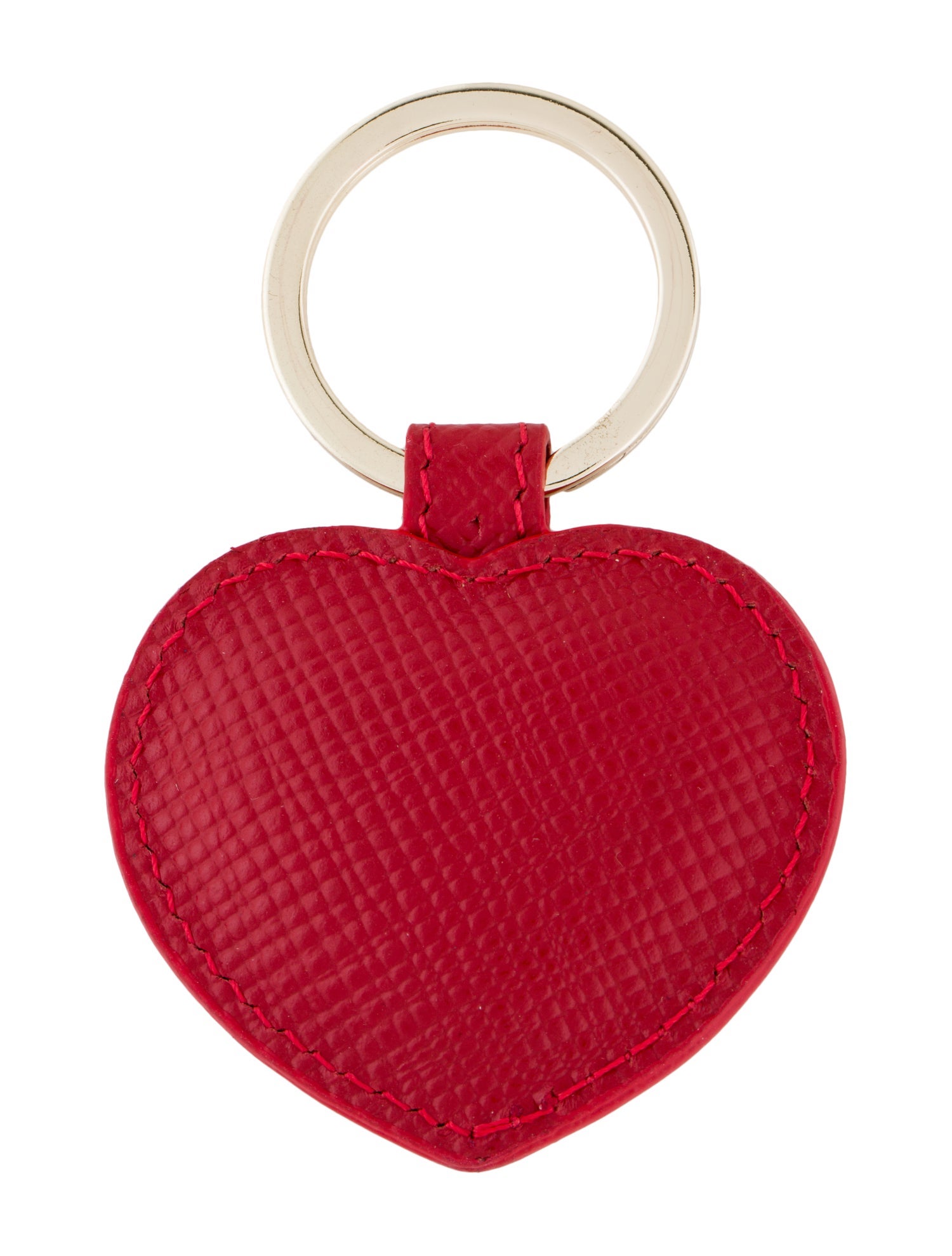 Chopard Women's Heart Shaped Key Ring - Red Keychains