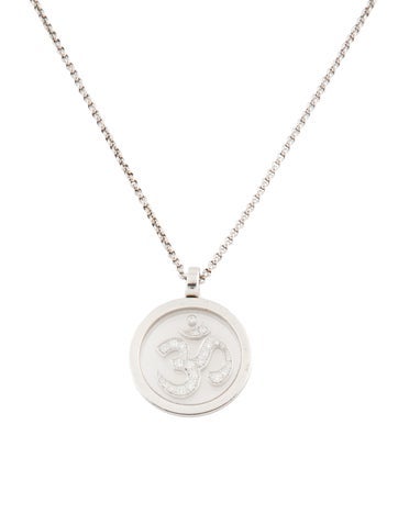 Chopard Pendant Necklace 18K Diamond Om