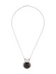 Chopard 1.76ct Diamond & Chrome Stone Pendant Necklace