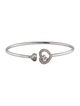 Chopard 18K Happy Diamonds Icons Cuff Bracelet