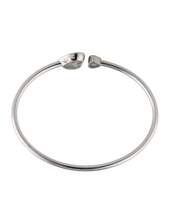 Chopard 18K Happy Diamonds Icons Cuff Bracelet