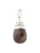 Chopard 18K Smoky Quartz & Diamond Teardrop Pendant