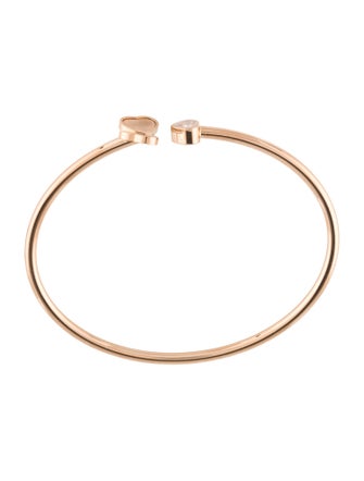 Chopard 18K Diamond Happy Hearts Wings Cuff