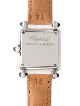 Chopard Classic Square 5 Floating Diamonds Watch
