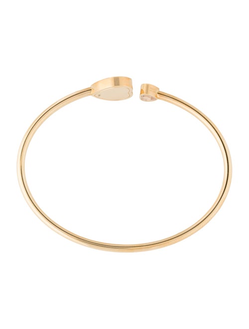 Chopard 18K Diamond Happy Golden Hearts Bangle