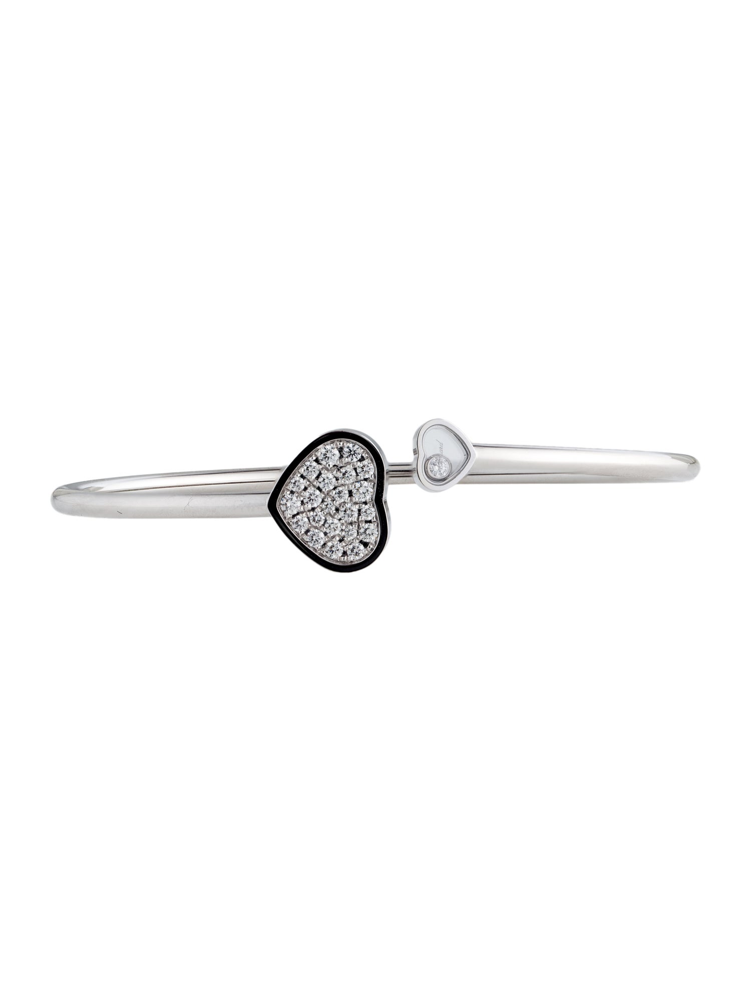 Chopard 18K Diamond Happy Hearts Cuff