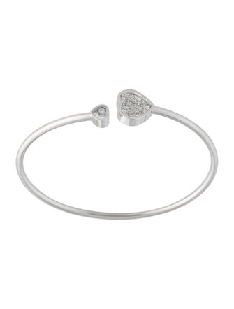 Chopard 18K Diamond Happy Hearts Cuff