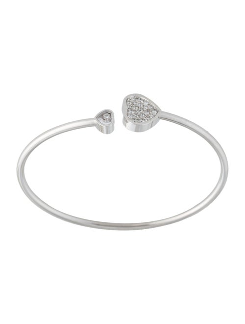 Chopard 18K Diamond Happy Hearts Cuff