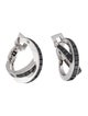 Chopard 18K 7.25ctw Diamond Hoop Clip-On Earrings