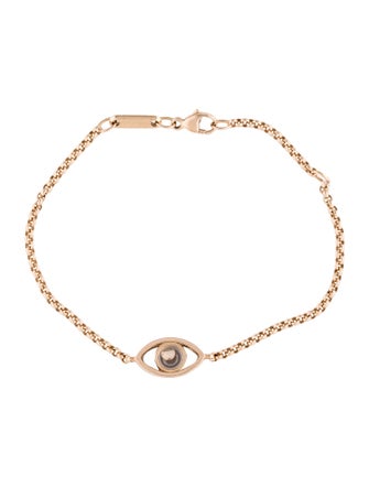 Chopard 18K Diamond Evil Eye Link Bracelet