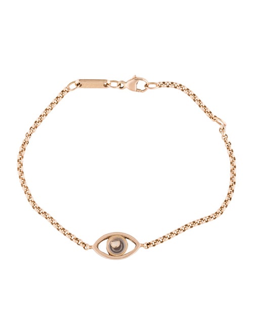 Chopard 18K Diamond Evil Eye Link Bracelet