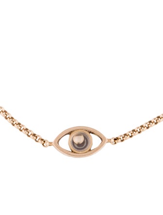 Chopard 18K Diamond Evil Eye Link Bracelet