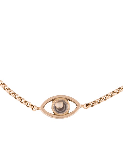 Chopard 18K Diamond Evil Eye Link Bracelet