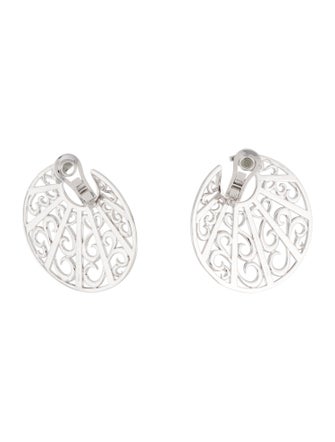 Chopard 18K Diamond Clip-On Earrings