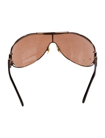 Chopard Shield Mirrored Sunglasses