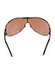 Chopard Shield Mirrored Sunglasses