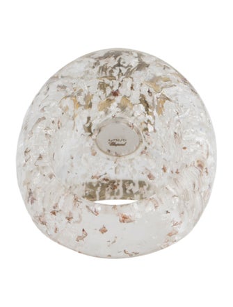 Chopard 18K Diamond & Resin Cocktail Ring