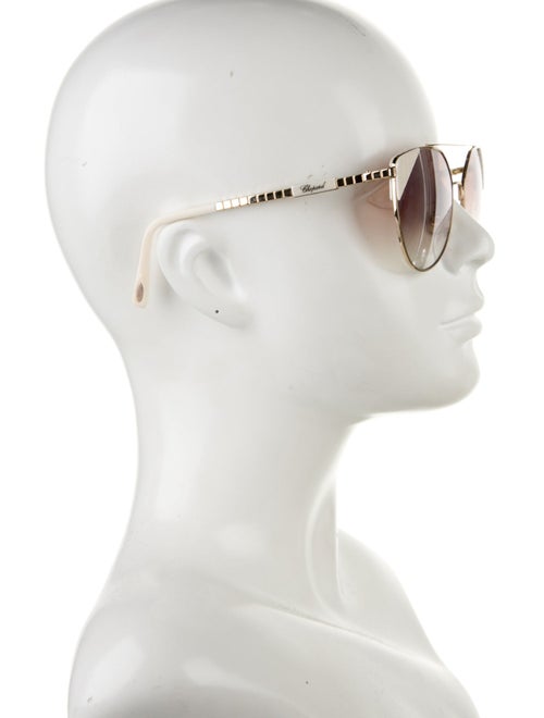 Chopard Round Gradient Sunglasses