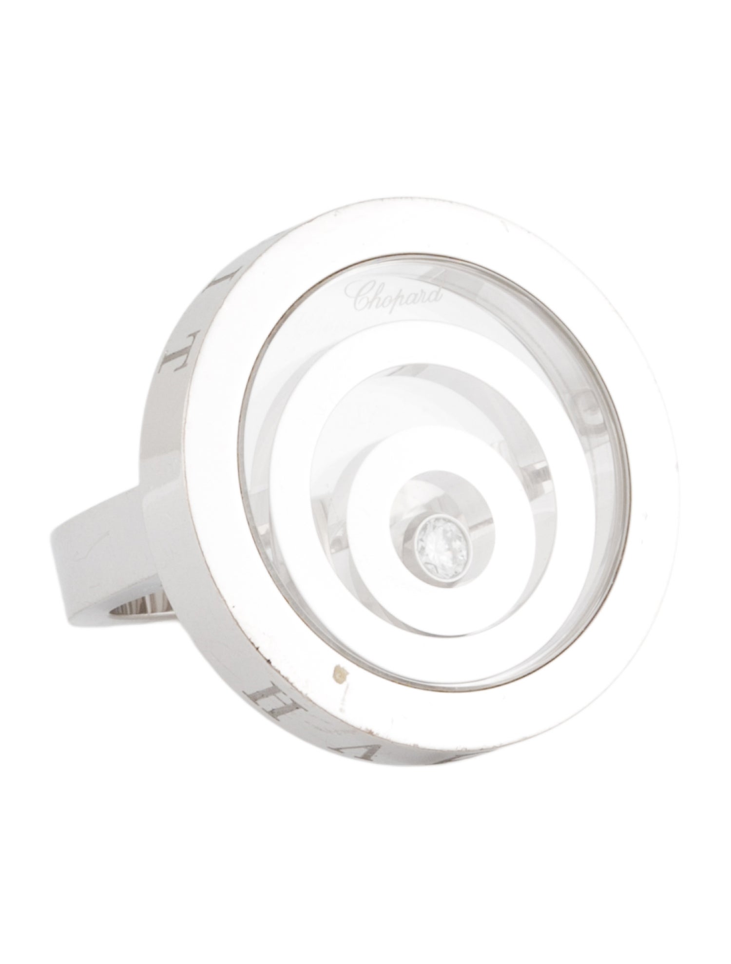 Chopard 18K Diamond Happy Spirit Cocktail Ring