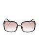 Chopard Square Gradient Sunglasses