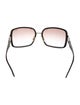 Chopard Square Gradient Sunglasses