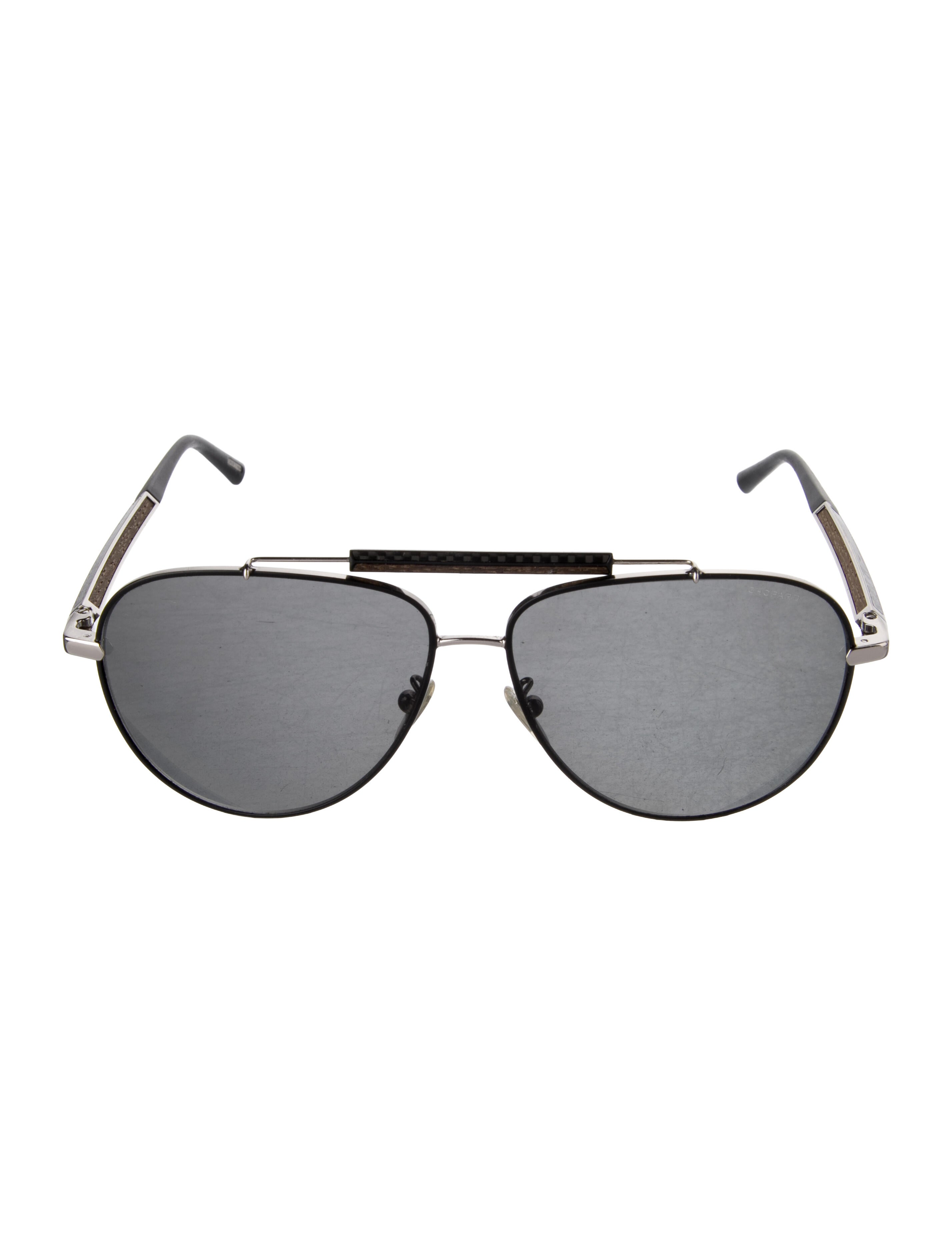 Chopard Aviator Tinted Sunglasses