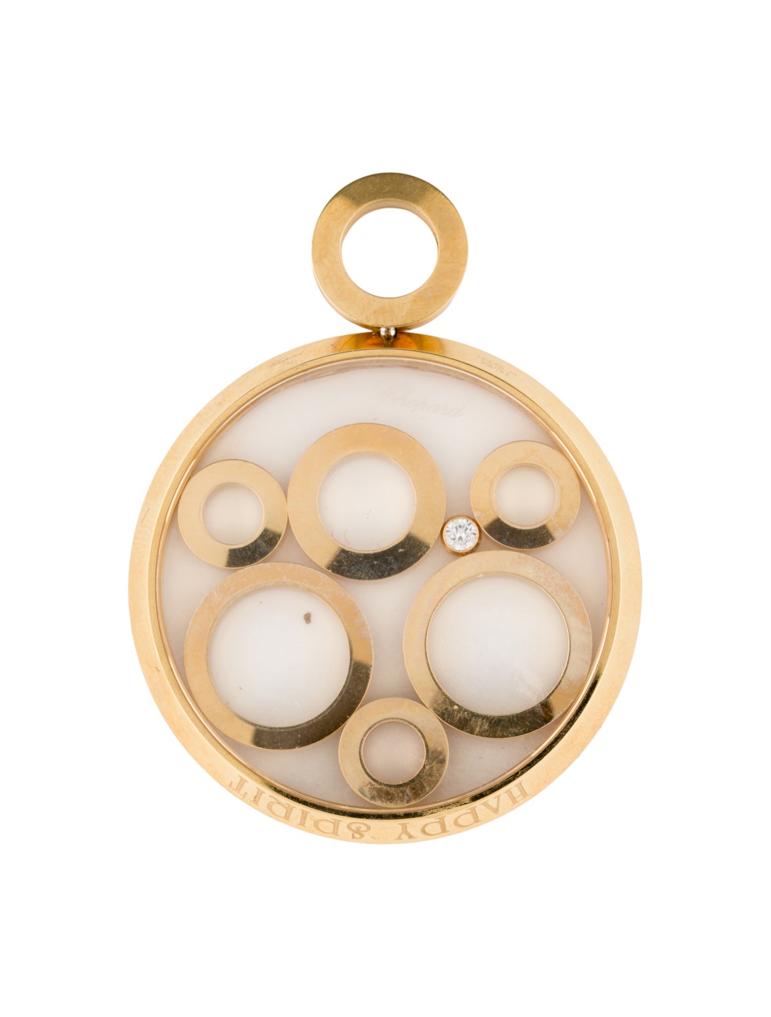 Chopard 18K Diamond Happy Spirit Pendant