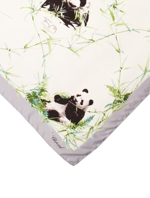 Chopard World Map Silk Scarf