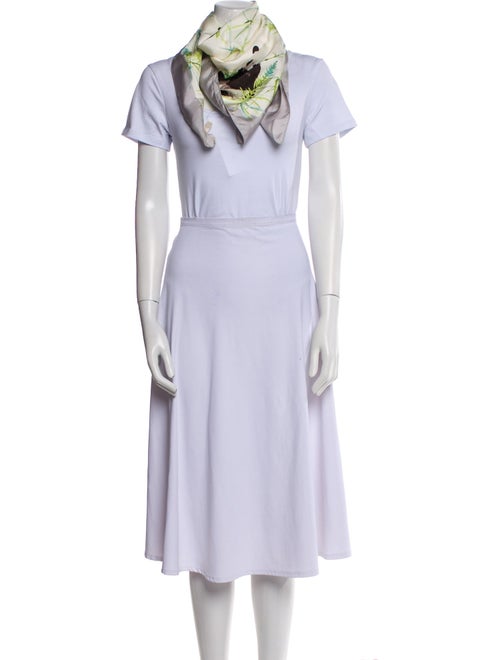 Chopard World Map Silk Scarf