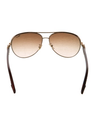 Chopard Aviator Gradient Sunglasses