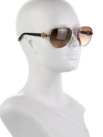 Chopard Aviator Gradient Sunglasses