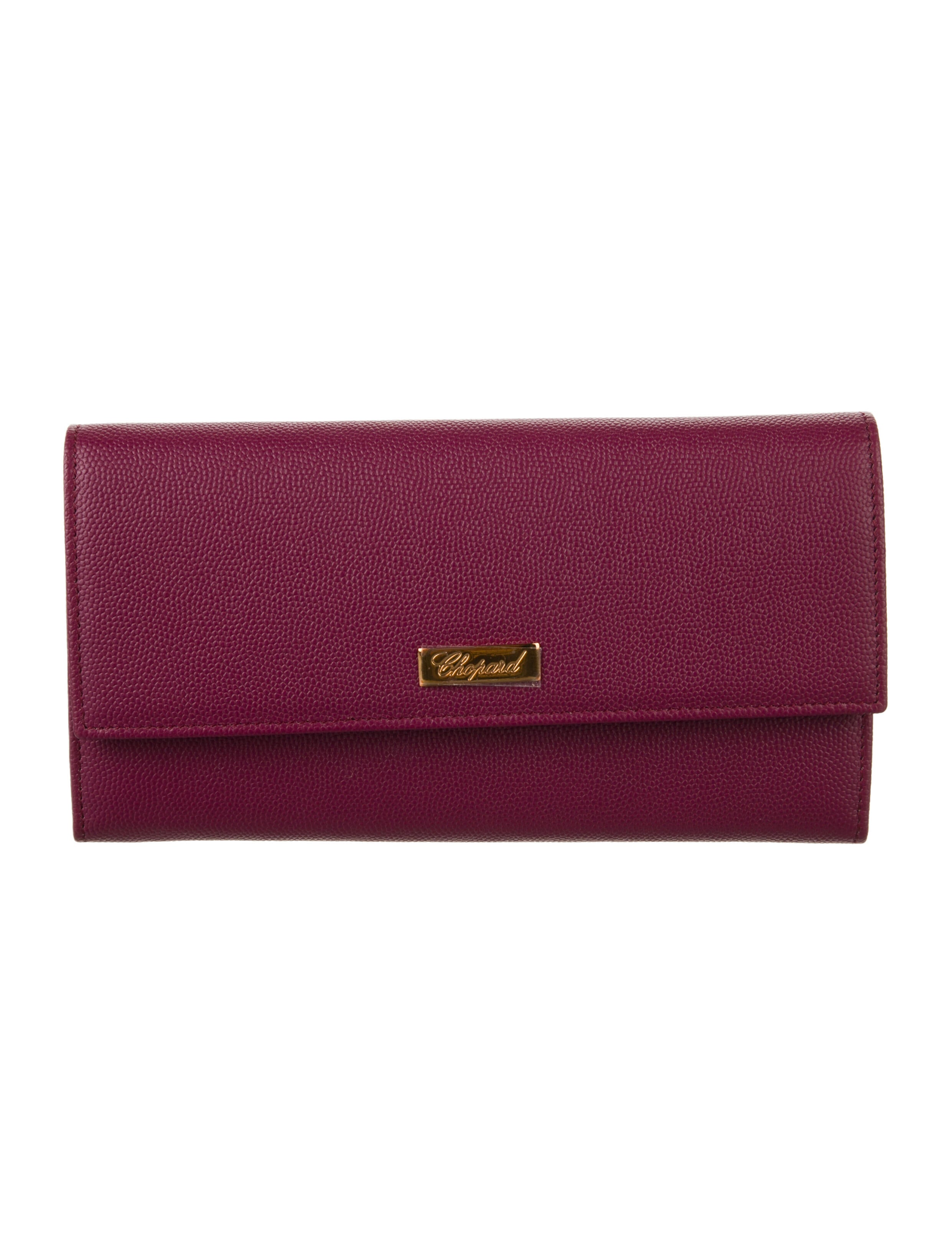 Chopard Sevruga Leather Continental Wallet w/ Tags