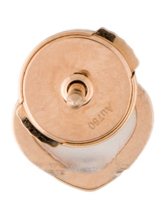 Chopard 18K Mother of Pearl 'My Happy Hearts' Single Stud Earring