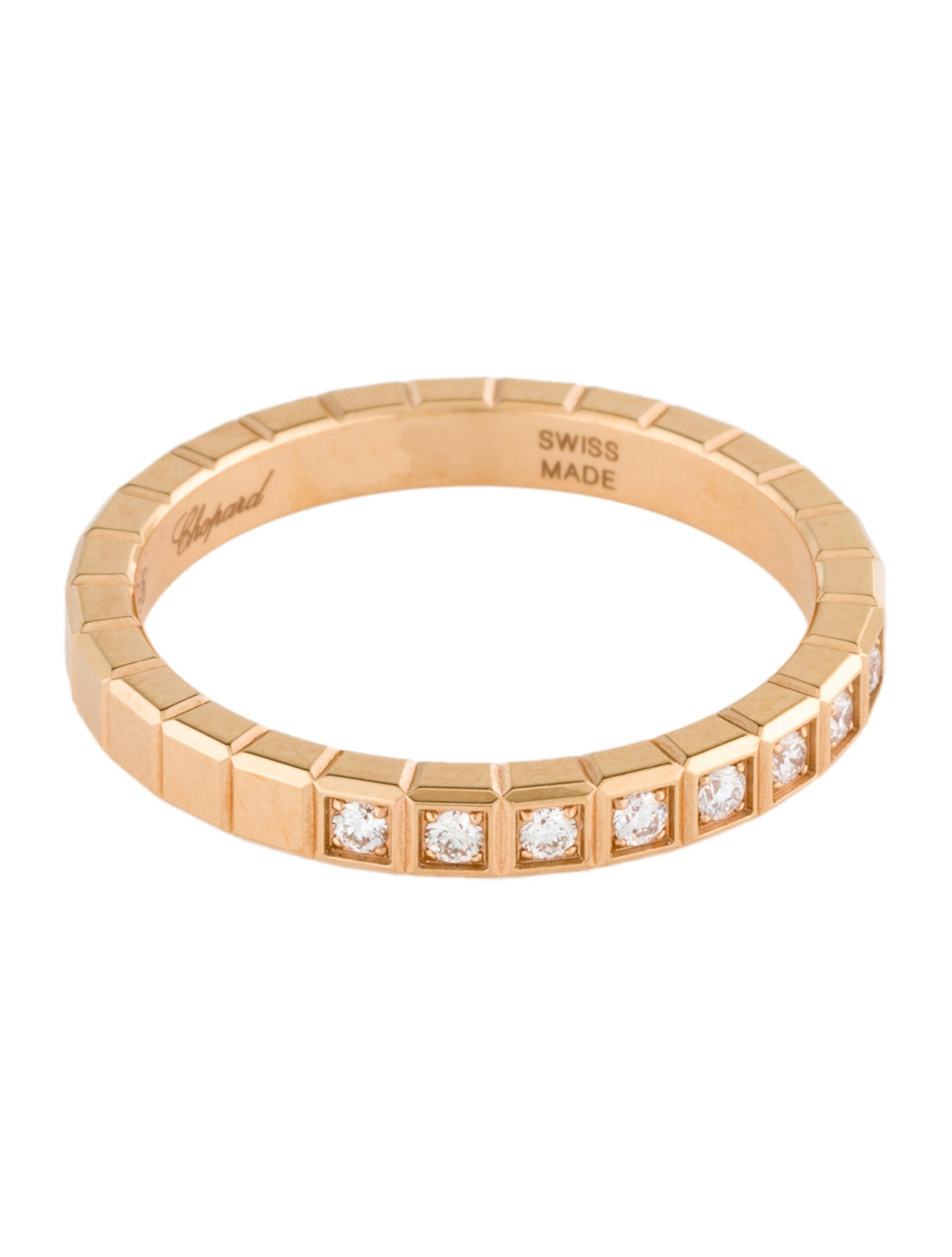 Chopard 18K Diamond Ice Cube Band