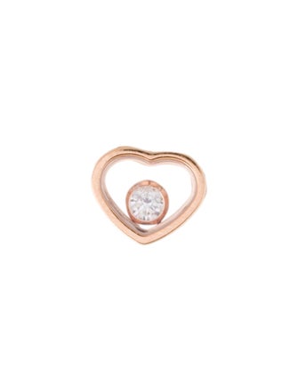 Chopard 18K Diamond My Happy Hearts Single Stud Earring