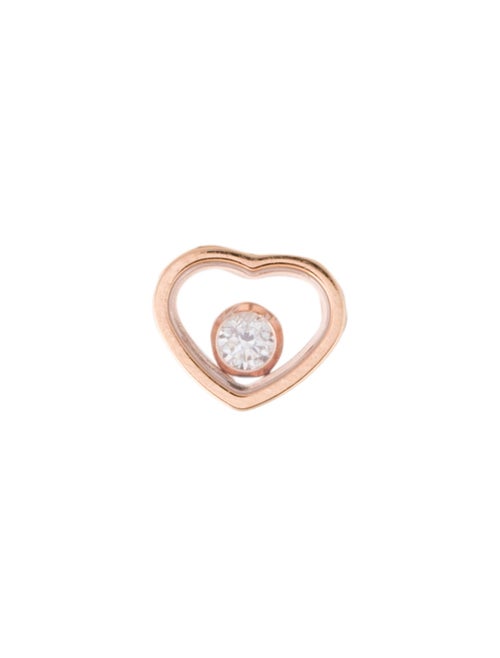 Chopard 18K Diamond My Happy Hearts Single Stud Earring