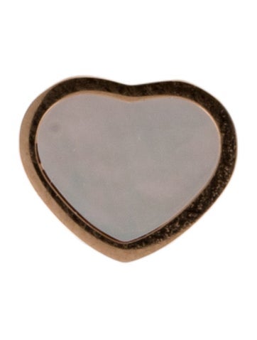 Chopard Stud 18K Mother of Pearl My Happy Hearts Single Earring