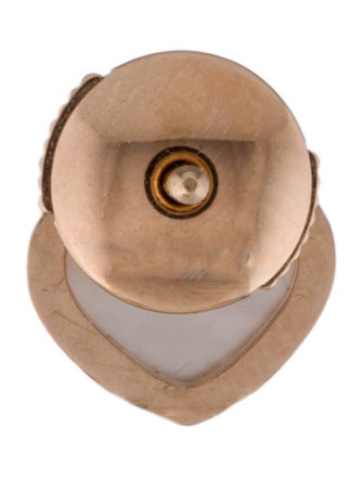 Chopard 18K Mother of Pearl My Happy Hearts Single Stud Earring