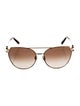 Chopard Aviator Gradient Sunglasses