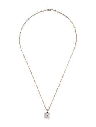 Chopard 18K Diamond Pendant Necklace