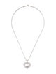 Chopard 18K Diamond Happy Hearts Pendant Necklace