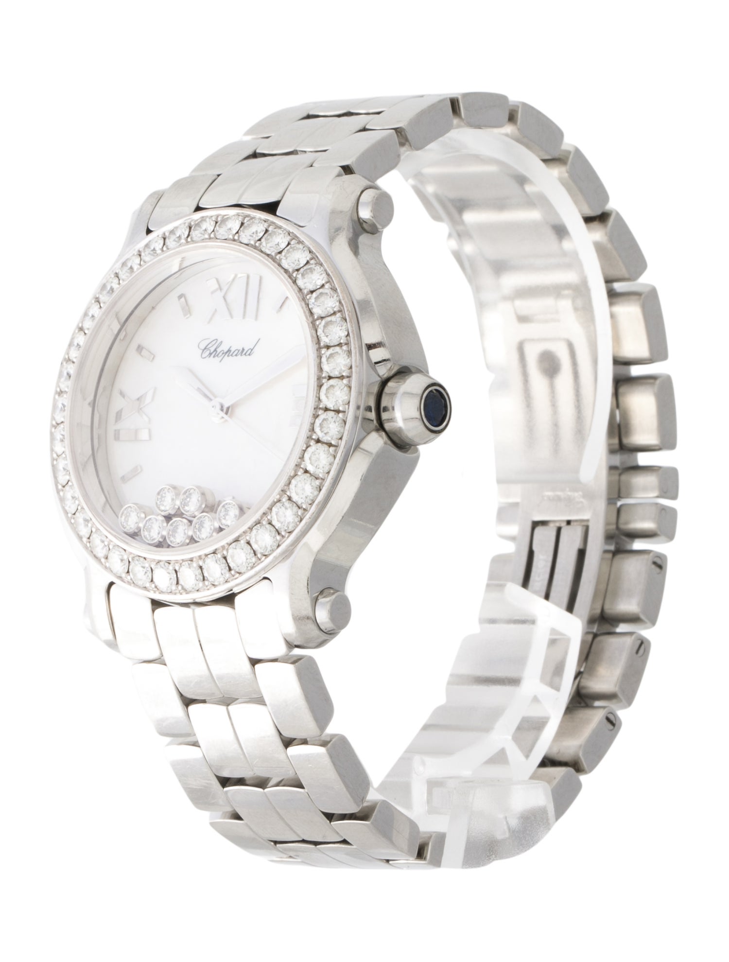 Chopard Happy Sport Floating Diamonds Watch