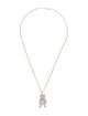 Chopard 18K Happy Diamonds Teddy Pendant Necklace